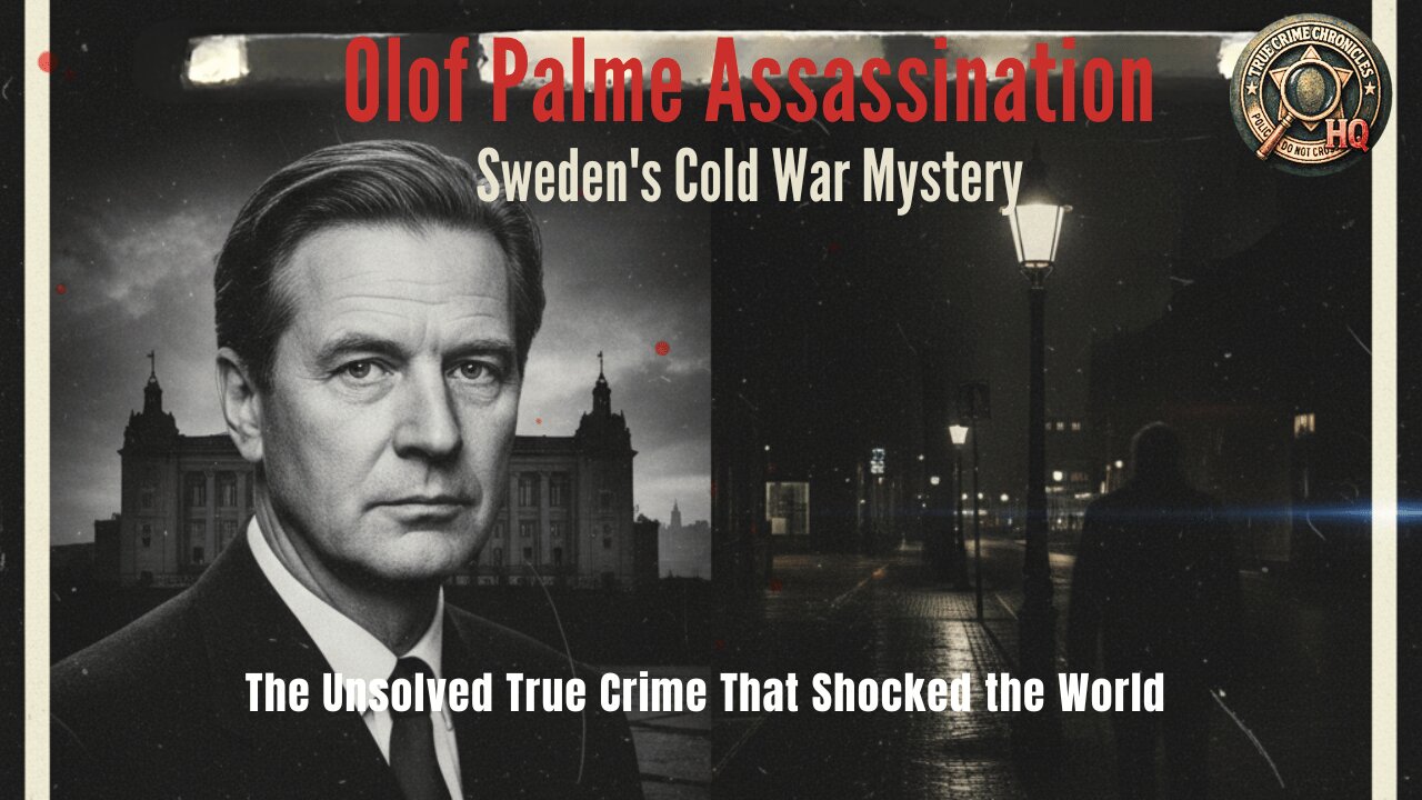 Olof Palme Assassination: Sweden’s Cold War Mystery 🔫🕵️‍♂️ The Unsolved True Crime That Shocked the World