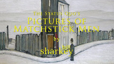 Pictures of Matchstick Men - Status Quo, The (cover-live by Bill Sharkey)