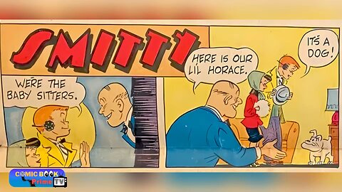 We are the babysitters, Smitty by Walter Berndt The Office Comic Came Before Dilbert