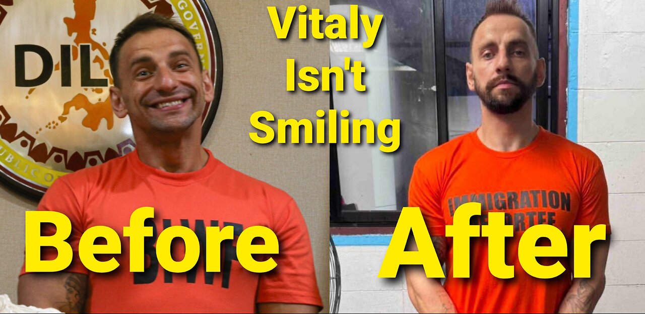 YouTuber Vitaly Has Photos Of Him Looking Sad & Wasted Away While Facing Charges