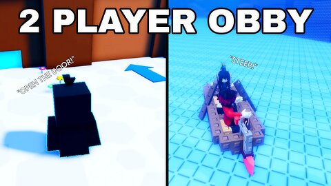 Roblox 2 Player Obby FORCES US To Work TOGETHER