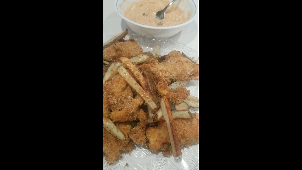 FLUKE'N CHIPS'N TARTAR SAUCE!!!