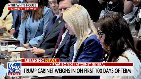 Pam Bondi on Trump’s first 100 days.