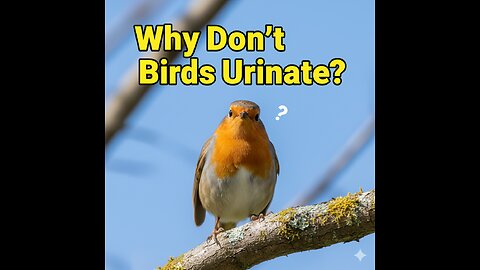 Why Birds Don’t Urinate | Amazing Bird Body Facts Explained
