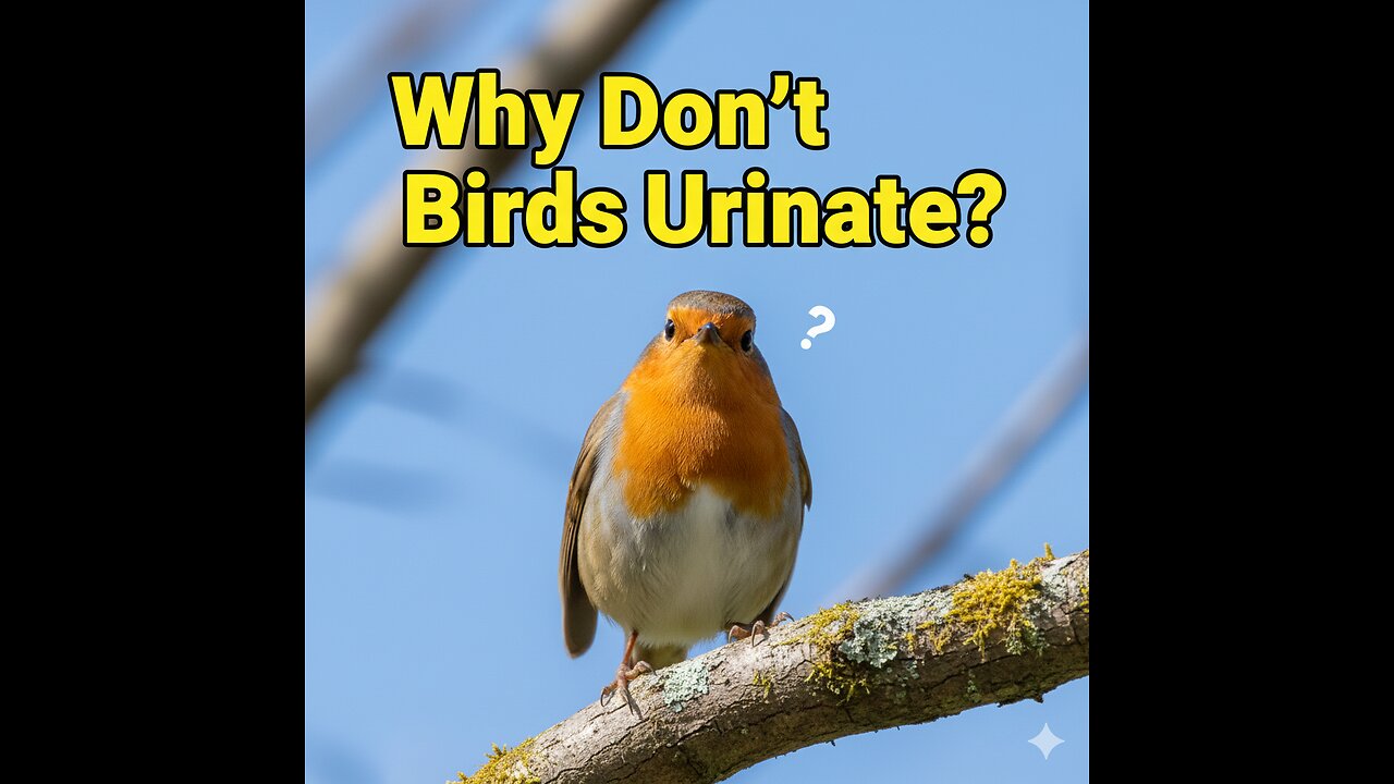 Why Birds Don’t Urinate | Amazing Bird Body Facts Explained