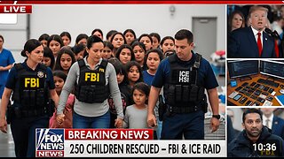 FBI & ICE RESCUE 250 CHILDREN — America’s LARGEST Child Trafficking Ring EXPOSED
