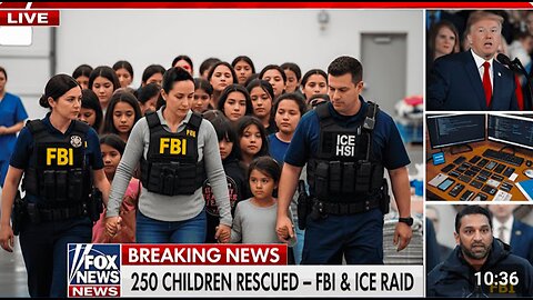 FBI & ICE RESCUE 250 CHILDREN — America’s LARGEST Child Trafficking Ring EXPOSED