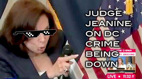 Judge Jeanine on DC Crime Being Down