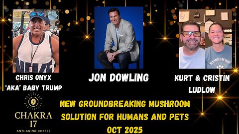 Jon Dowling Groundbreaking Solution For Humans & Pets Oct 2025