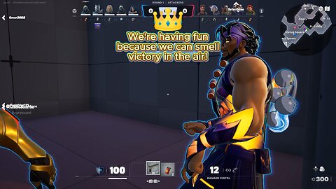 Fortnite: having fun