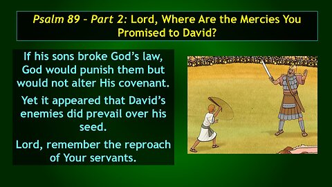 Video Bible Study: The Book of Psalms - #052