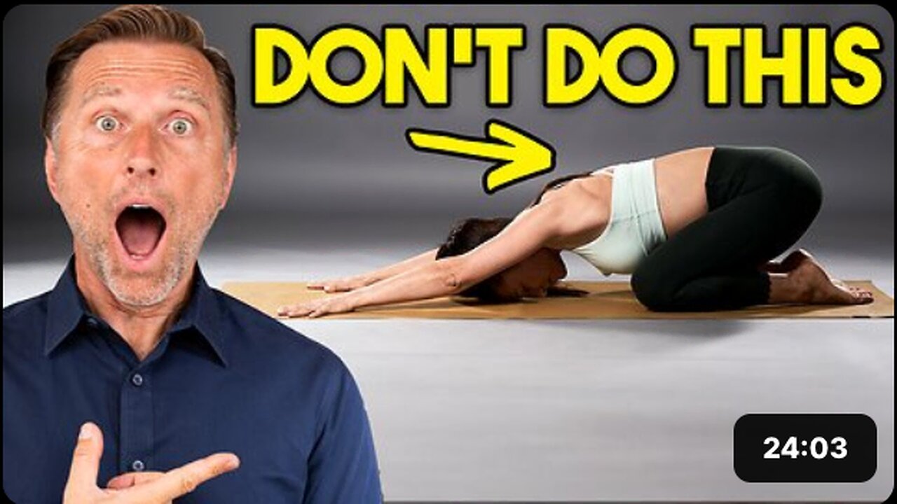 STOP Doing THIS for Low Back Pain