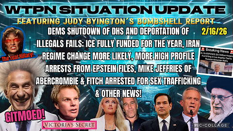 WTPN ~ Judy Byington ~ Situation Update ~ 2-16-26 ~ Trump Return ~ Restored Republic via a GCR