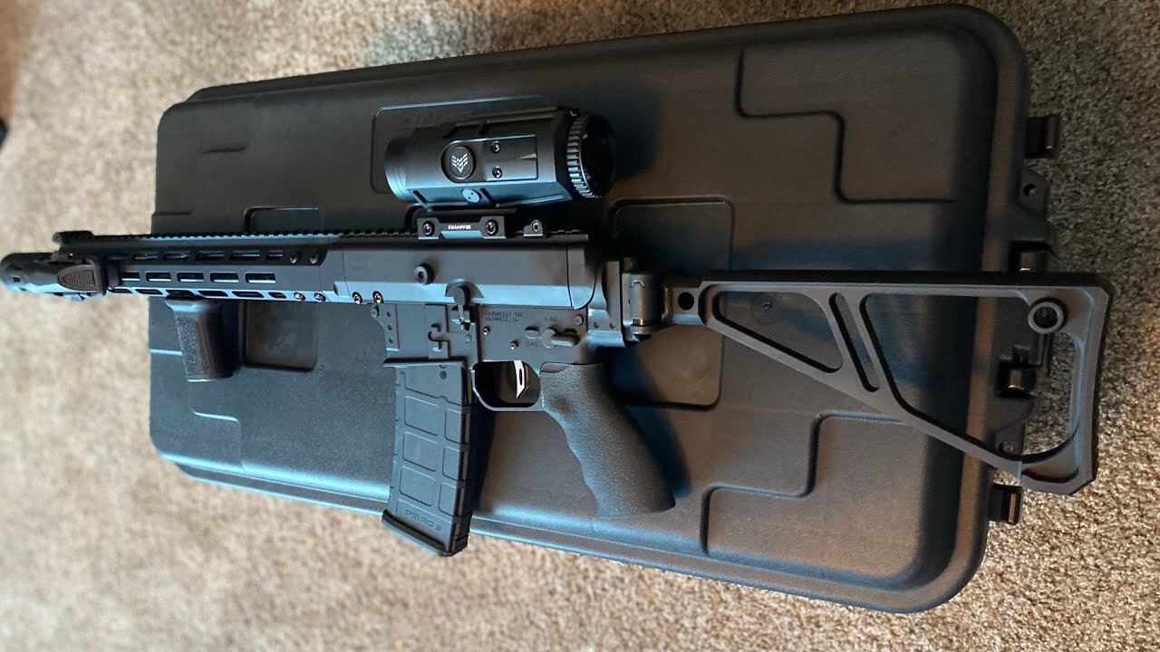 Optics on my Brownells BRN-180 Build