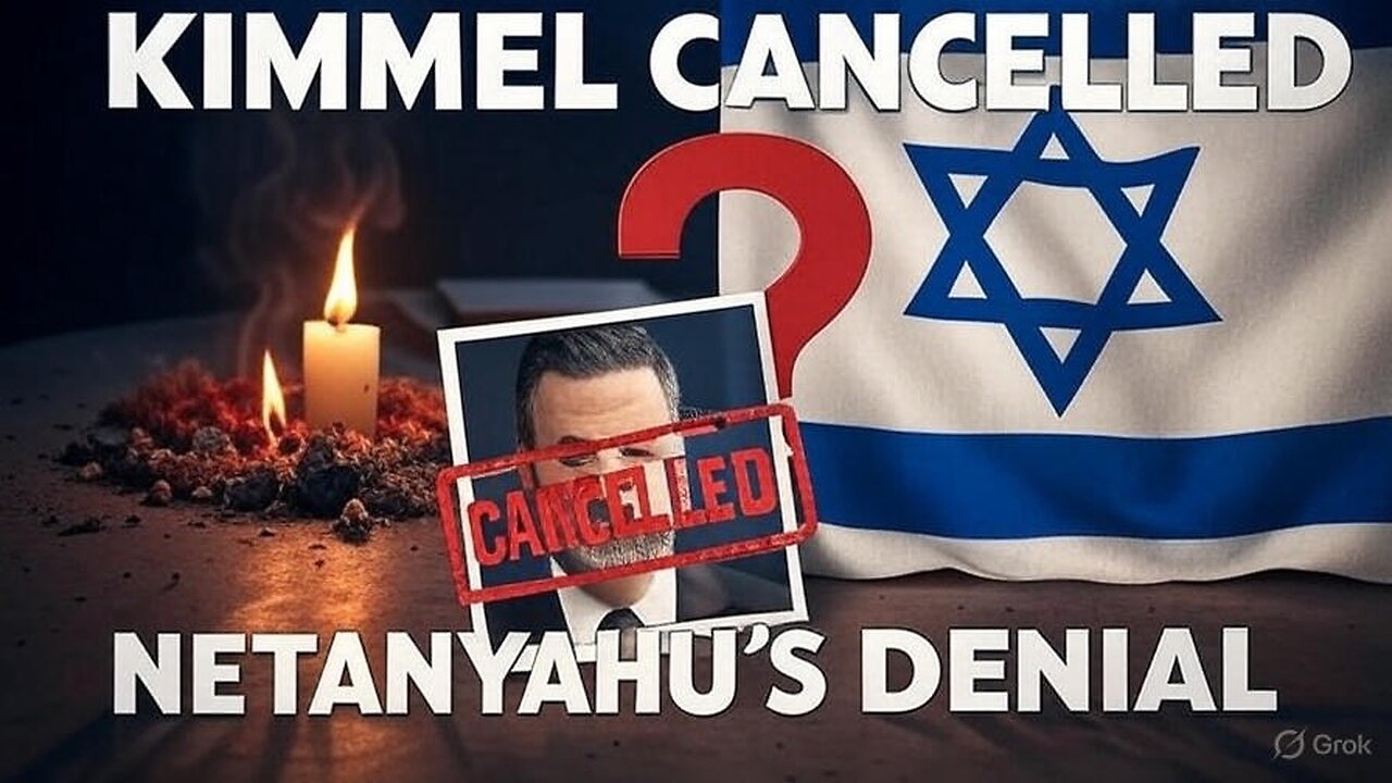 Kimmel CANCELLED: Spiritual Warfare, Israel's Denial & The Truth Behind The Assassination