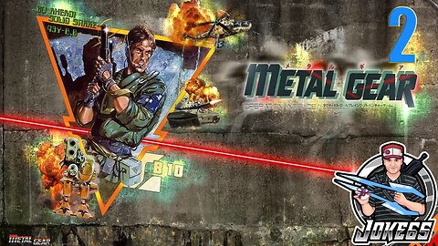 [LIVE] Metal Gear 2: Solid Snake| First Playthrough | 2 | Boxes and Things That Go Boom!