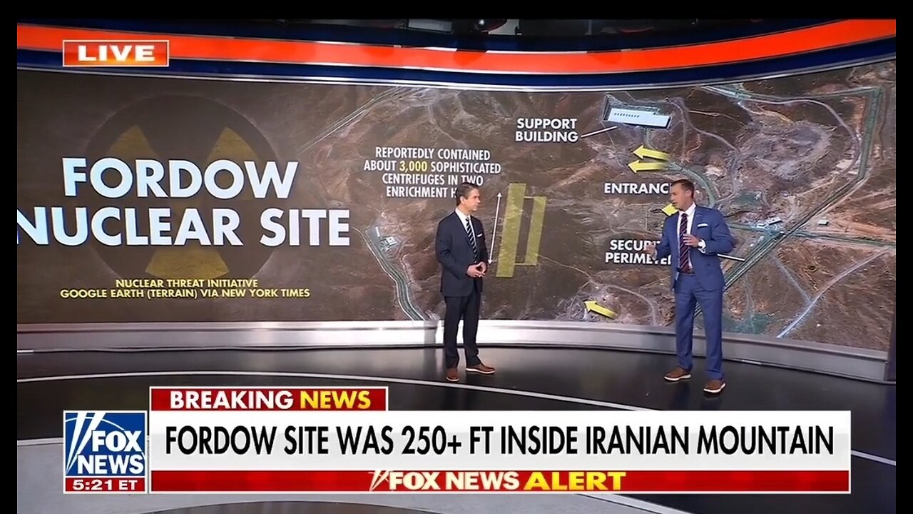 Fox News Takes A Look Inside The U.S. Strike On Iran's Nuclear Facilities