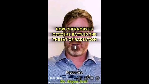 How To Remove Radiation From- Dr Brian Ardis