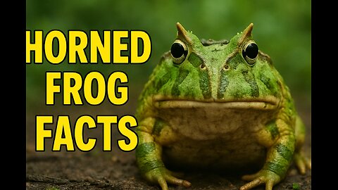 This Frog Is Basically Just a Face.