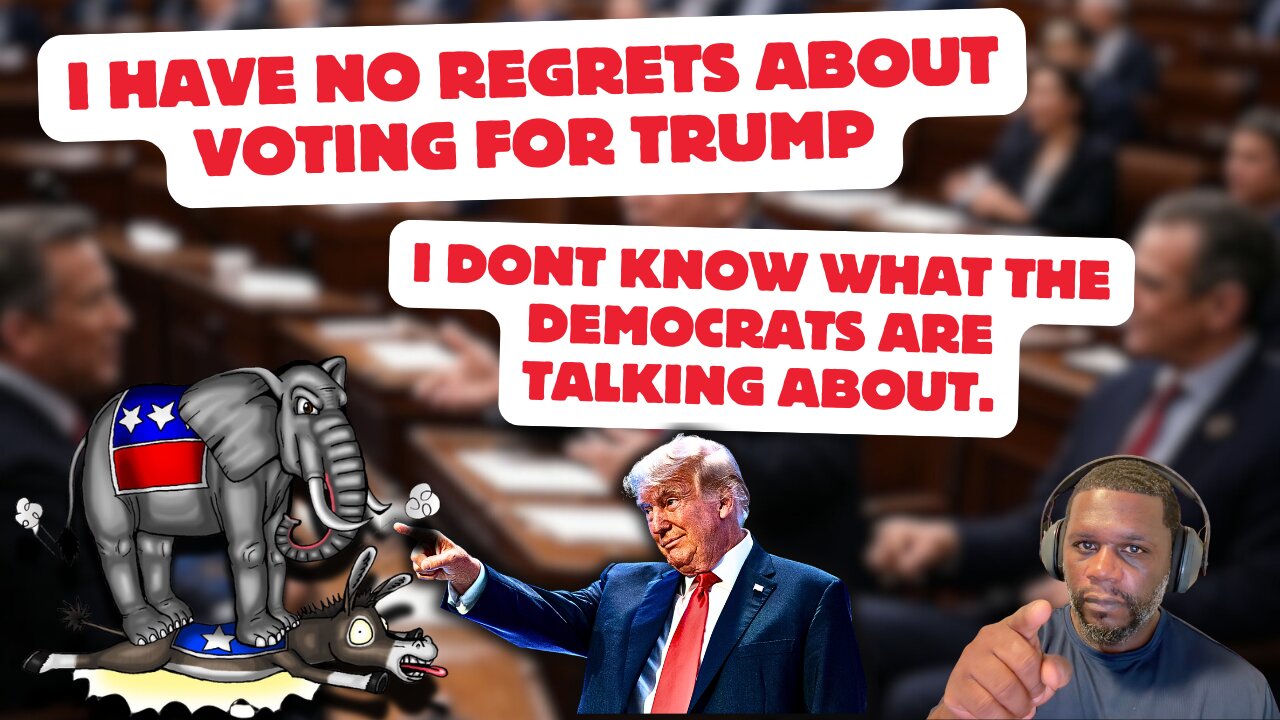 I Have No Regrets About Voting For Donald Trump.