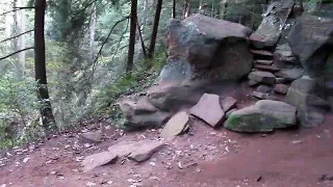 Rockhouse - old mans cave - Hocking Hills state park