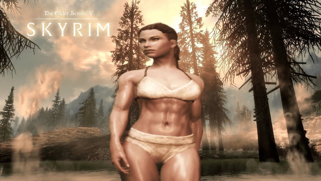 Bathe In An ELDERGLEAM Onsen | Hot Springs Steam | Skyrim Ambience