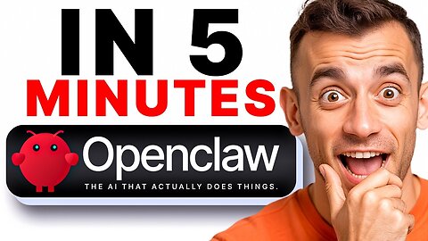 How to setup Openclaw in 5 mins