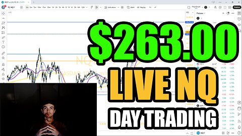 May 5 LIVE Day Trading NQ Futures (SEARCHING FOR MOMENTUM)
