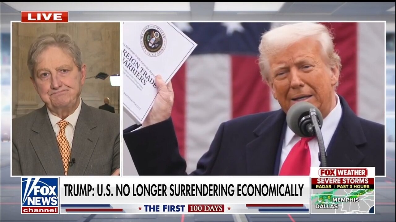 Sen John Kennedy: Tariffs Are Like Whiskey