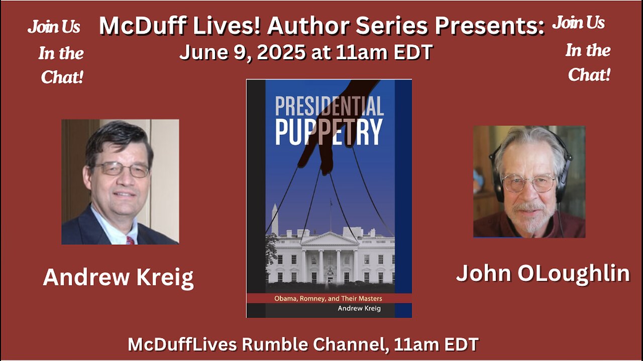 "Presidential Puppetry," by Andrew Kreig, part 1 June 9, 2025