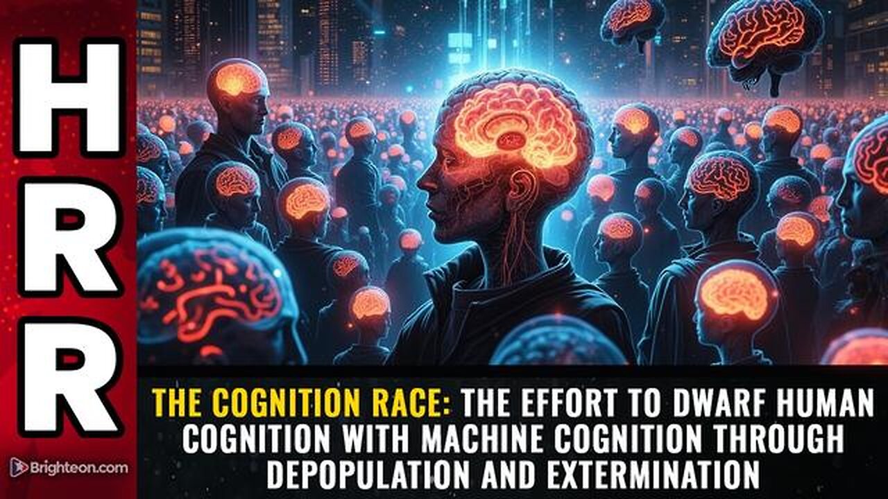 The COGNITION RACE: The effort to dwarf human cognition with machine cognition...