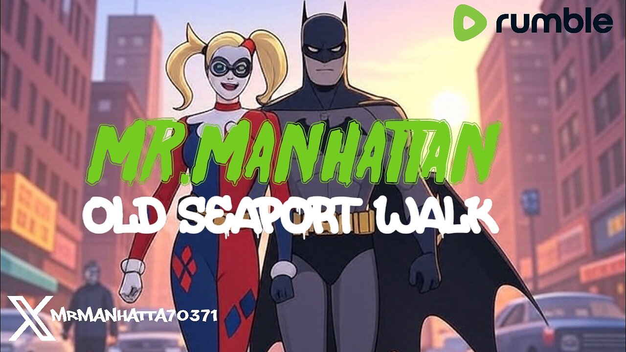 Mr.Manhattan Old Seaport Walk