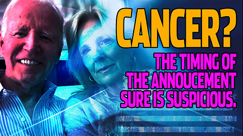 Is Biden's cancer announcement a distraction from something else?
