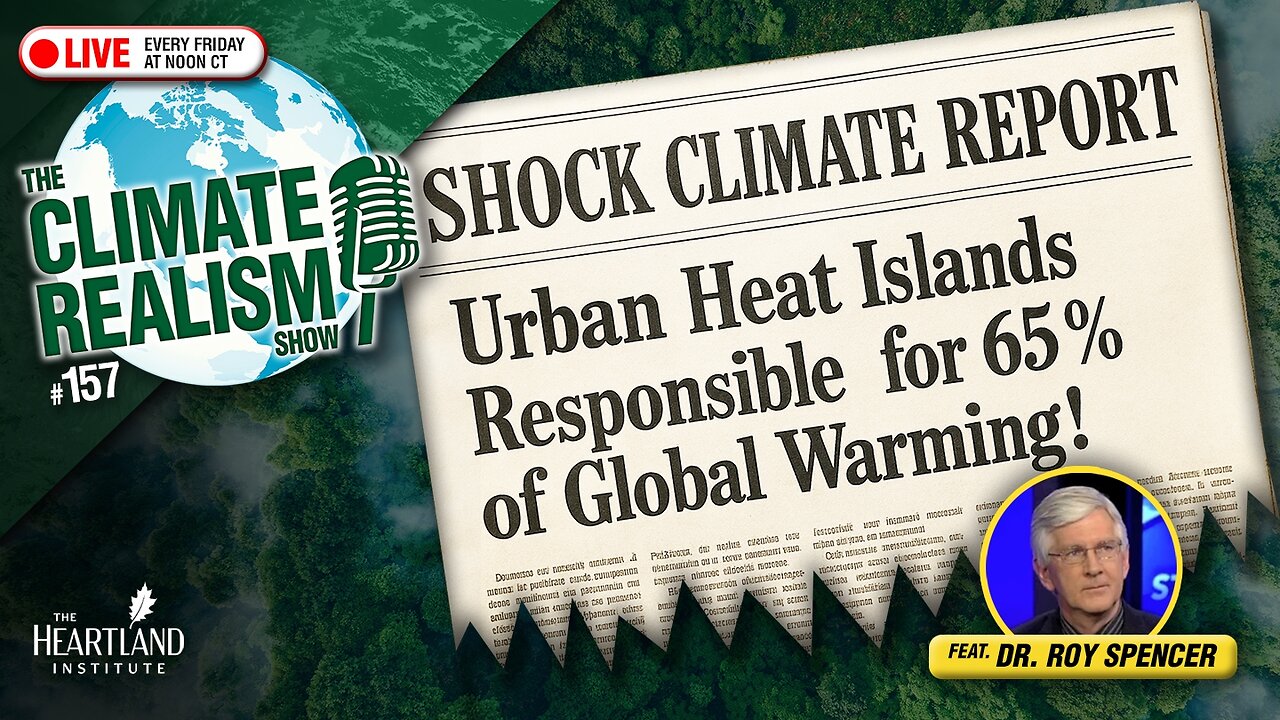 SHOCK CLIMATE REPORT! Urban Heat Islands Responsible for 65% of Global Warming