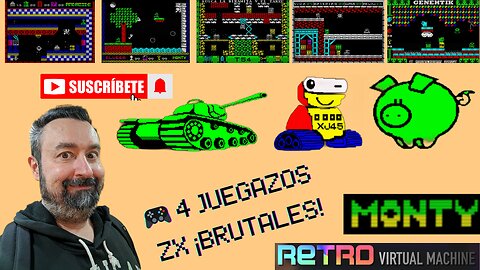 🎮 Probando 4 joyas ocultas de ZX Spectrum en 2025 | ¡Te van a volar la cabeza! 💥