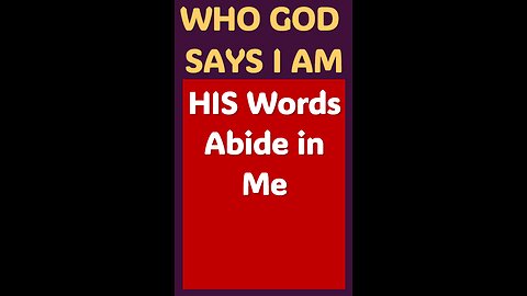 HIS WORDS ABIDE IN ME #wordofgod #Jesus #God #peace #spirituality #power #love #grace #garden