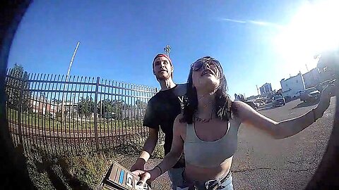 Drunk Wife Tries To Interrupt Husband's DUI Arrest
