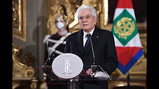 IL MASSOMAFIOSO SERGIO MATTARELLA E I GUERRAFONDAI EUROPEI SEMPRE PIÙ ANTI-RUSSIA!!!