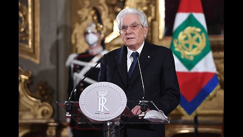 IL MASSOMAFIOSO SERGIO MATTARELLA E I GUERRAFONDAI EUROPEI SEMPRE PIÙ ANTI-RUSSIA!!!