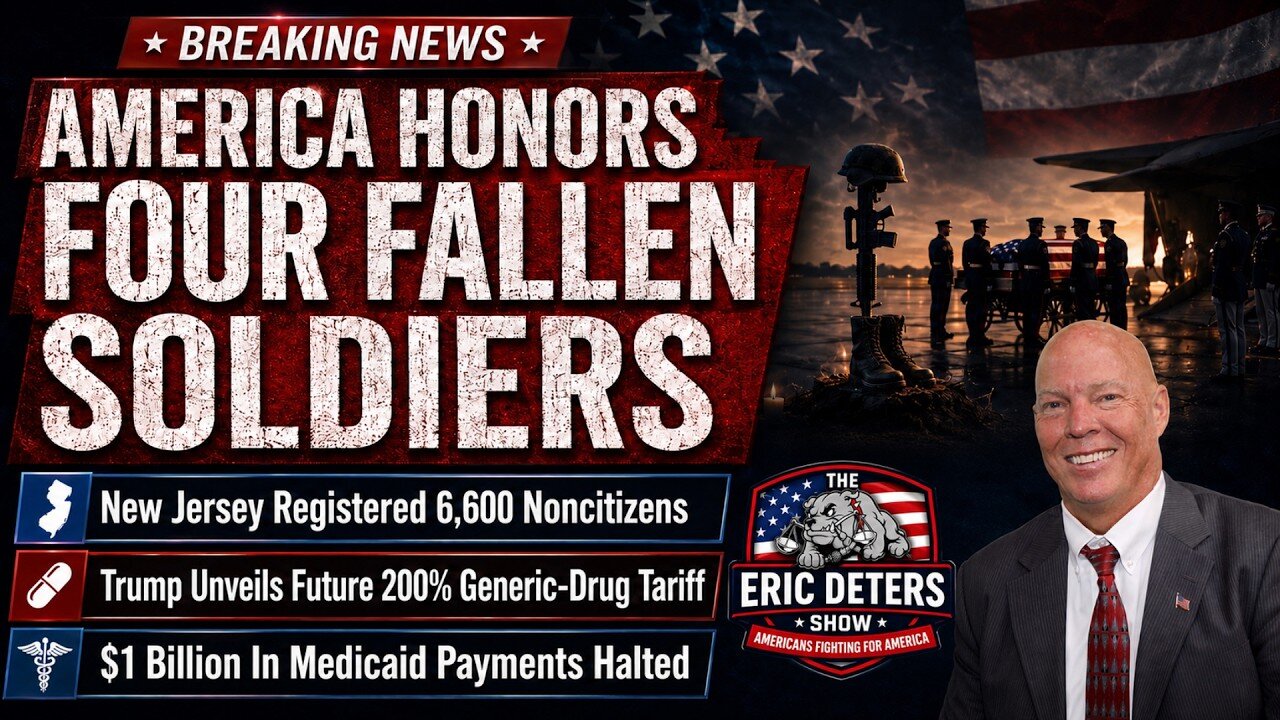 America Honors Four Fallen Soldiers As Trump Attends Dignified Transfer | Eric Deters Show