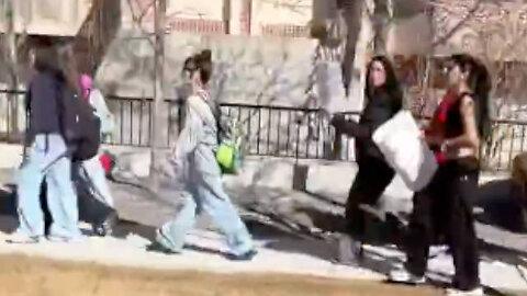 High Schoolers Troll Anti ICE Protesting Students with Vanilla ICE