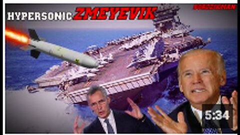 "Russian Hypersonic Missile 'ZMEYEVIK' Renders US Navy's CVBG Obsolete, Sparks US Hysteria"