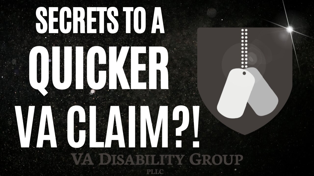 How to Expedite Your VA Claim