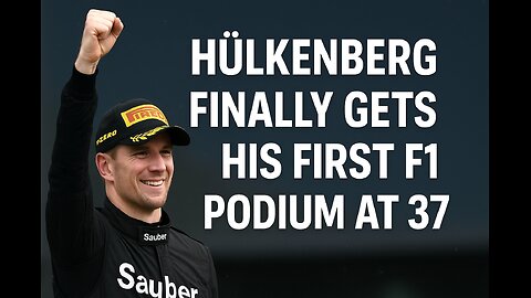 Nico Hülkenberg Finally Gets His First F1 Podium at 37 | Silverstone 2025 Highlights