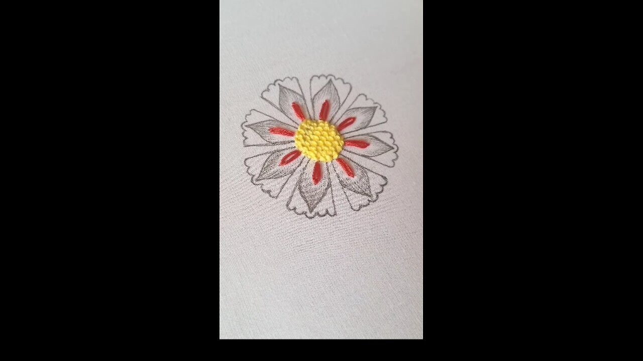 Embroidery design👍🏻💯 #embroiderydesign