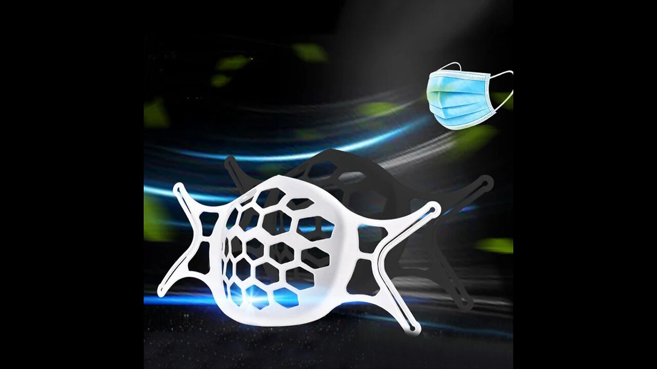 Washable Reusable 3D Face Mask Bracket, Inner Support Frame, for Comfortable Wearing (10-Pack)