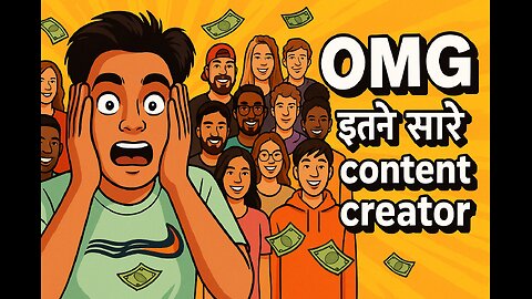 OMG इतने सारे content creator, so many content creator