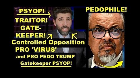 Controlled Opp PRO 'Virus' Pedo TRUMP Psyop 'The People's Voice' in Plain Sight!