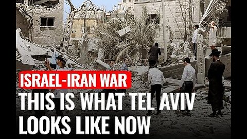 Israel-Iran War- This Is What Tel Aviv Looks Like After Being Battered With Iranian Strikes