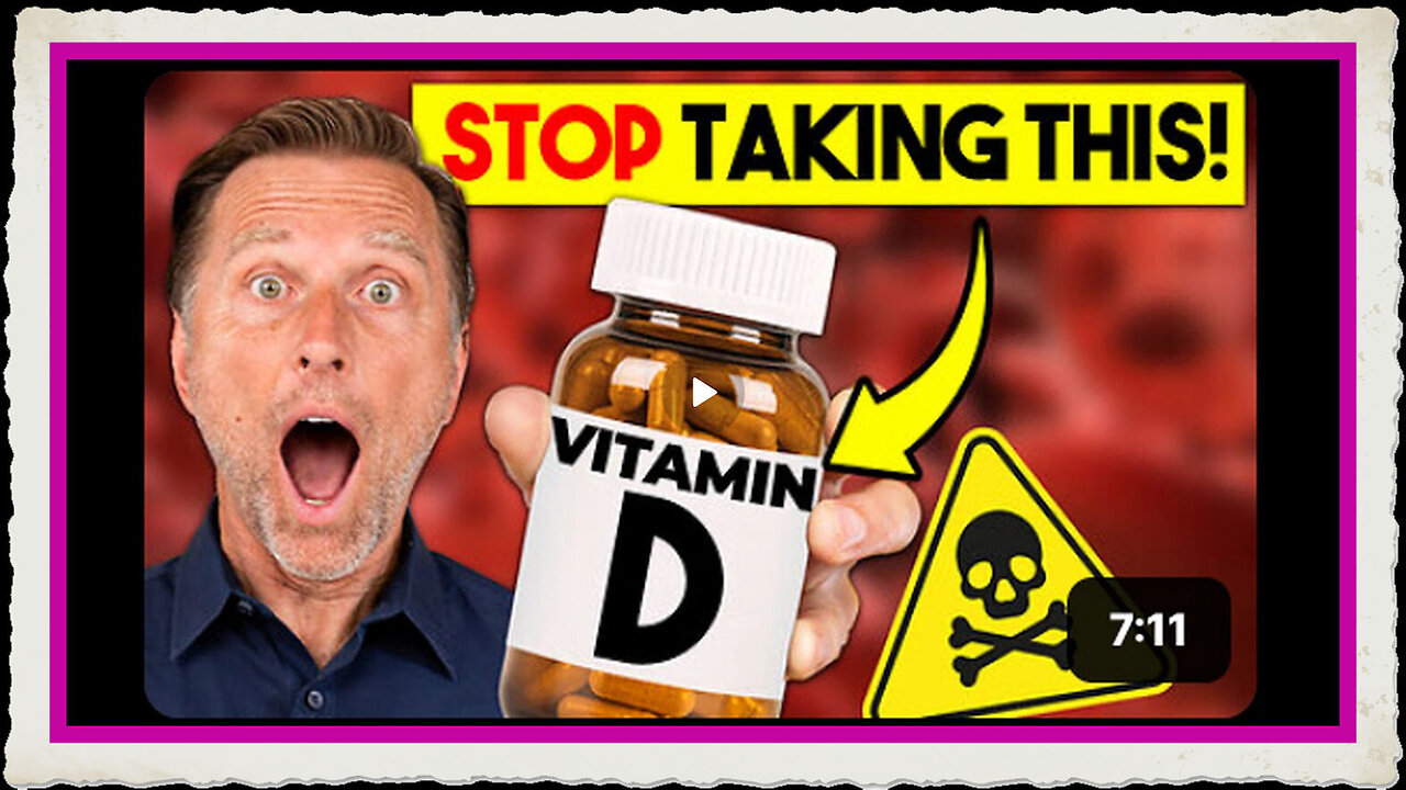 10,000 IU of Vitamin D HUGE MISTAKE !